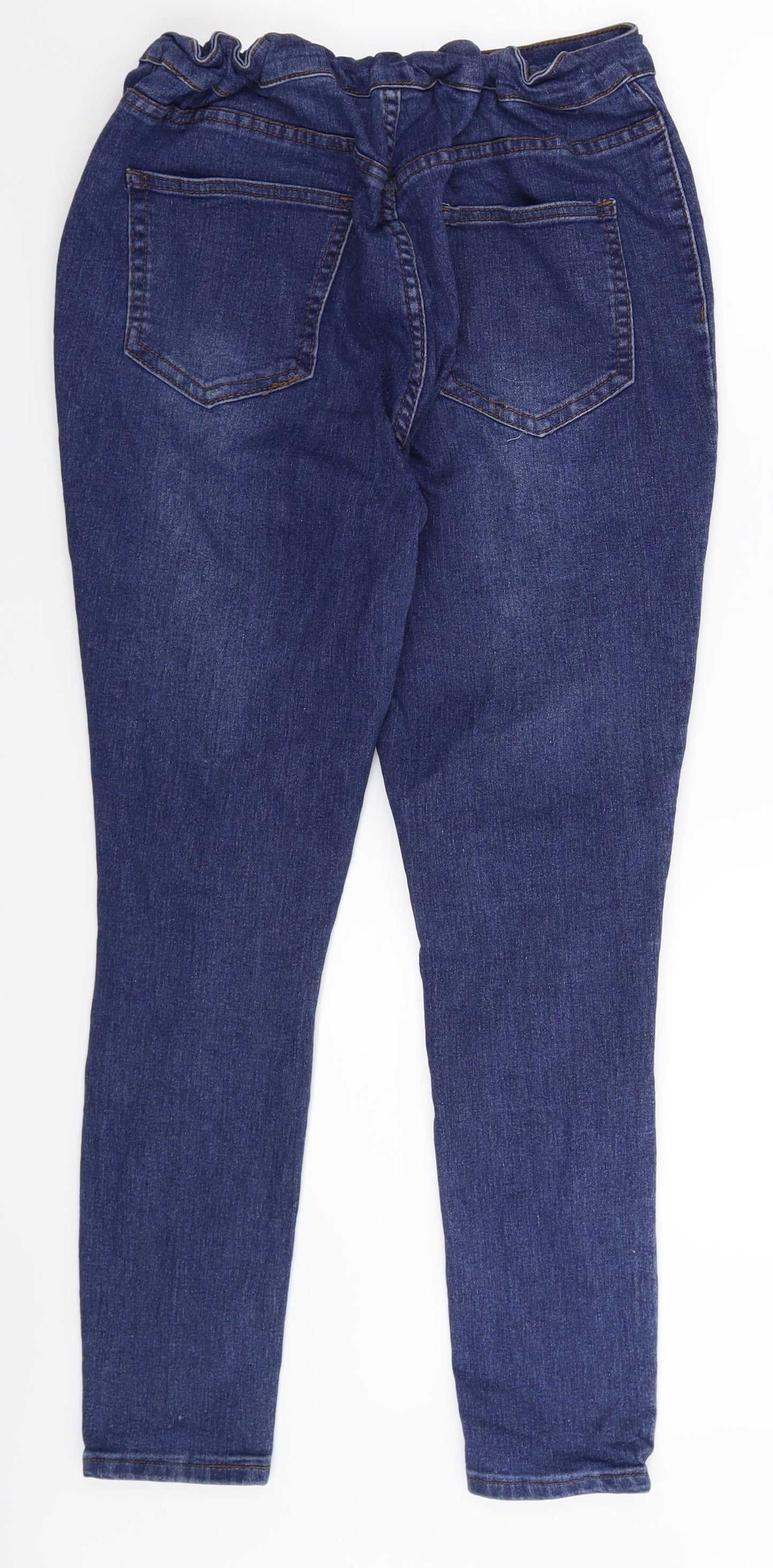 Womens UK Size 30 in Preworn Extra-Slim Fit Skinny Blue Jeans
