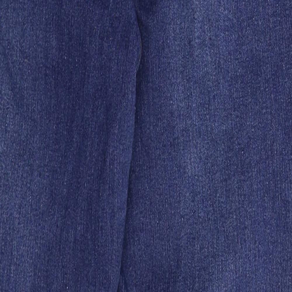 Womens UK Size 30 in Preworn Extra-Slim Fit Skinny Blue Jeans