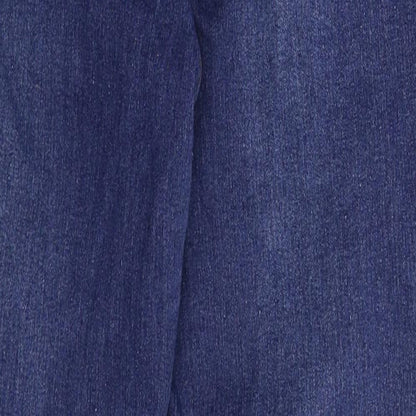 Womens UK Size 30 in Preworn Extra-Slim Fit Skinny Blue Jeans