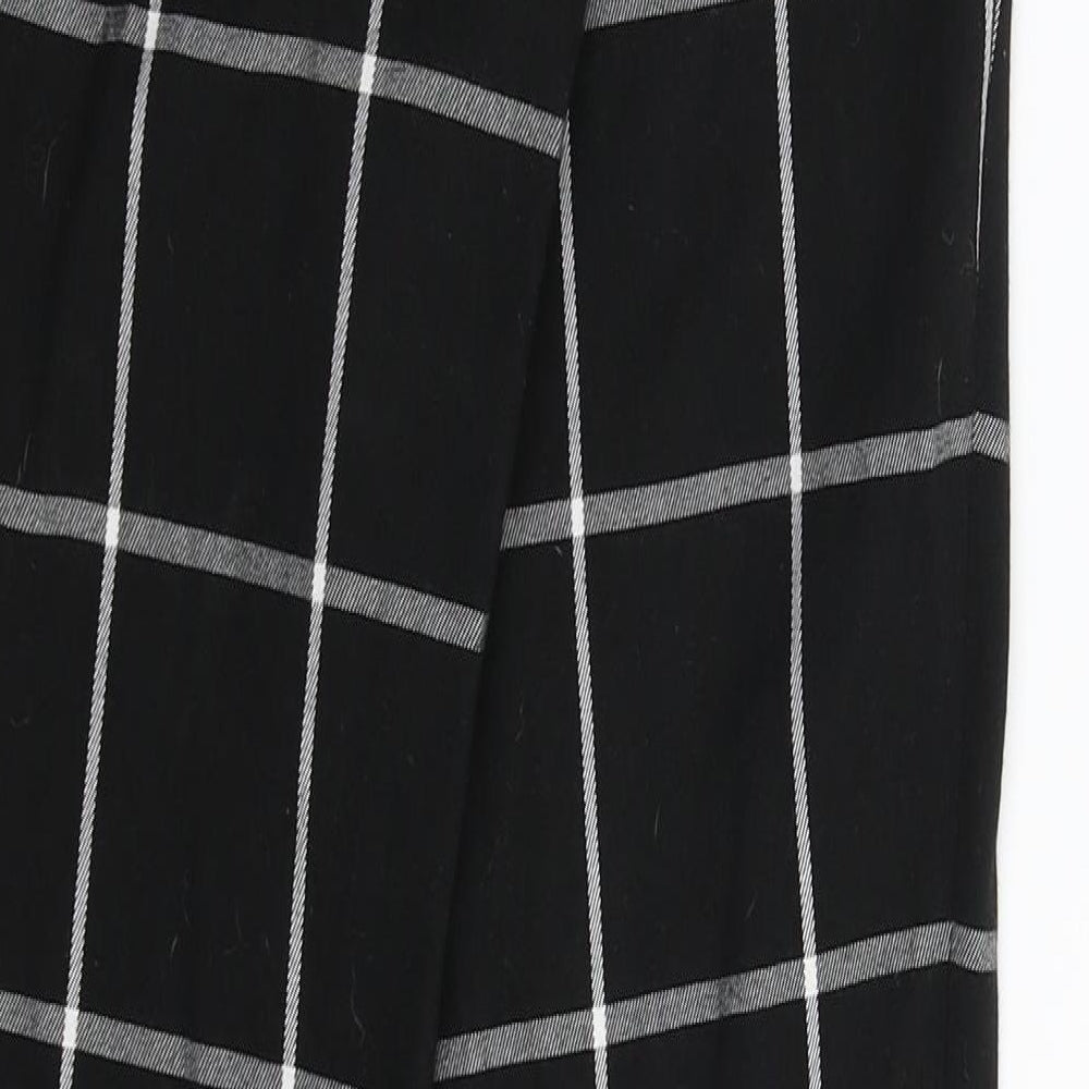 Womens UK Size 30 in bonprix Extra-Slim Fit Capri Black Trousers