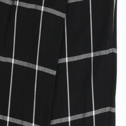 Womens UK Size 30 in bonprix Extra-Slim Fit Capri Black Trousers