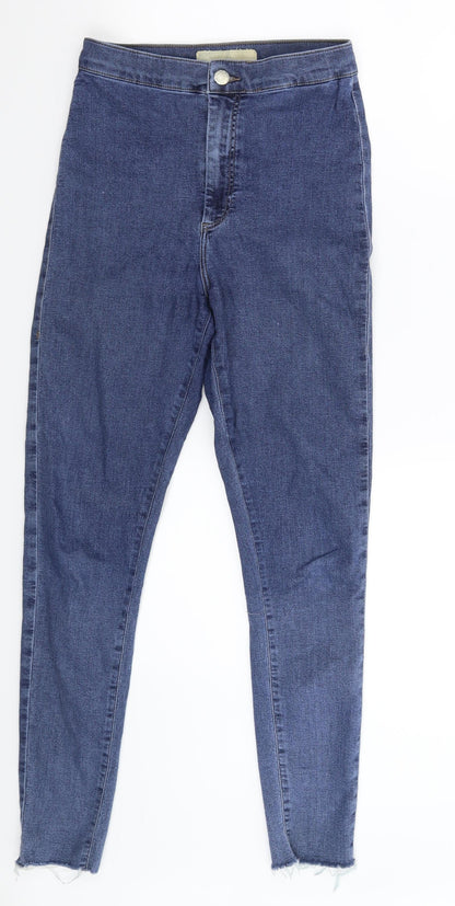 Topshop Womens Blue  Denim Jegging Jeans Size 28 in L26 in