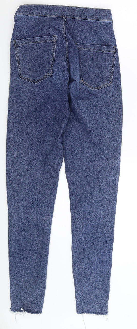 Topshop Womens Blue  Denim Jegging Jeans Size 28 in L26 in