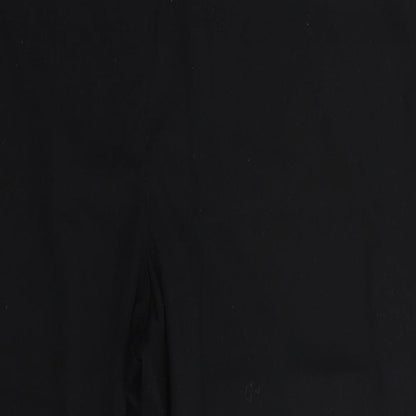 Womens UK Size 40 in Preworn Slim Fit  Black Trousers