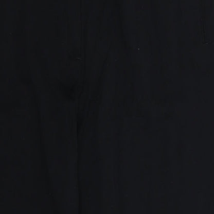 Marks and Spencer Womens Black   Trousers  Size 10 L28 in