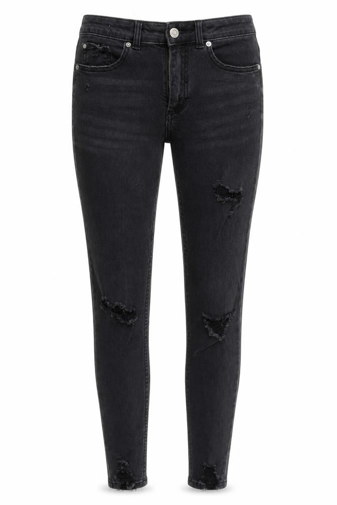 Womens UK Size 8 Denim Co Extra-Slim Fit Jegging Black Jeans