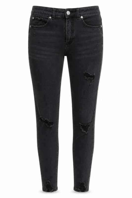 Womens UK Size 8 Denim Co Extra-Slim Fit Jegging Black Jeans