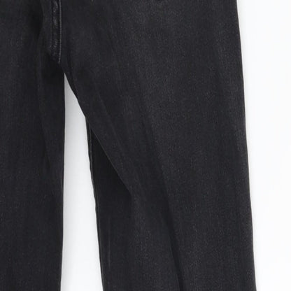 Denim Co Womens Black  Denim Jegging Jeans Size 8 L27 in