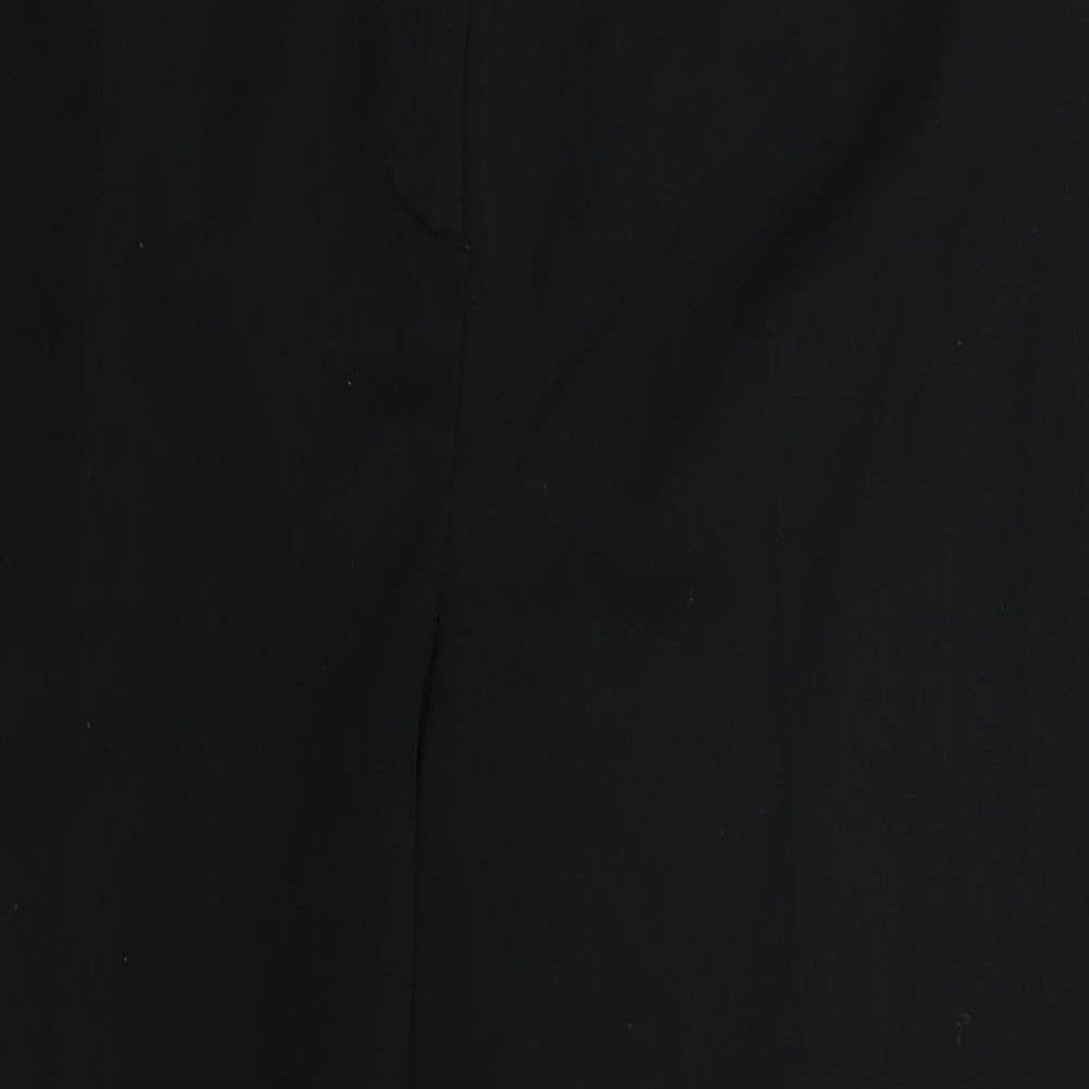 Womens UK Size 16 Marisota Regular Fit  Black Trousers
