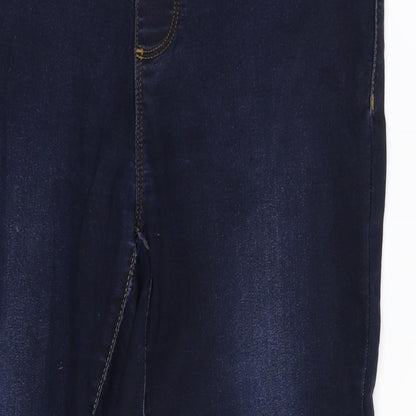 Dorothy Perkins Womens Blue  Denim Jegging Jeans Size 8 L25 in