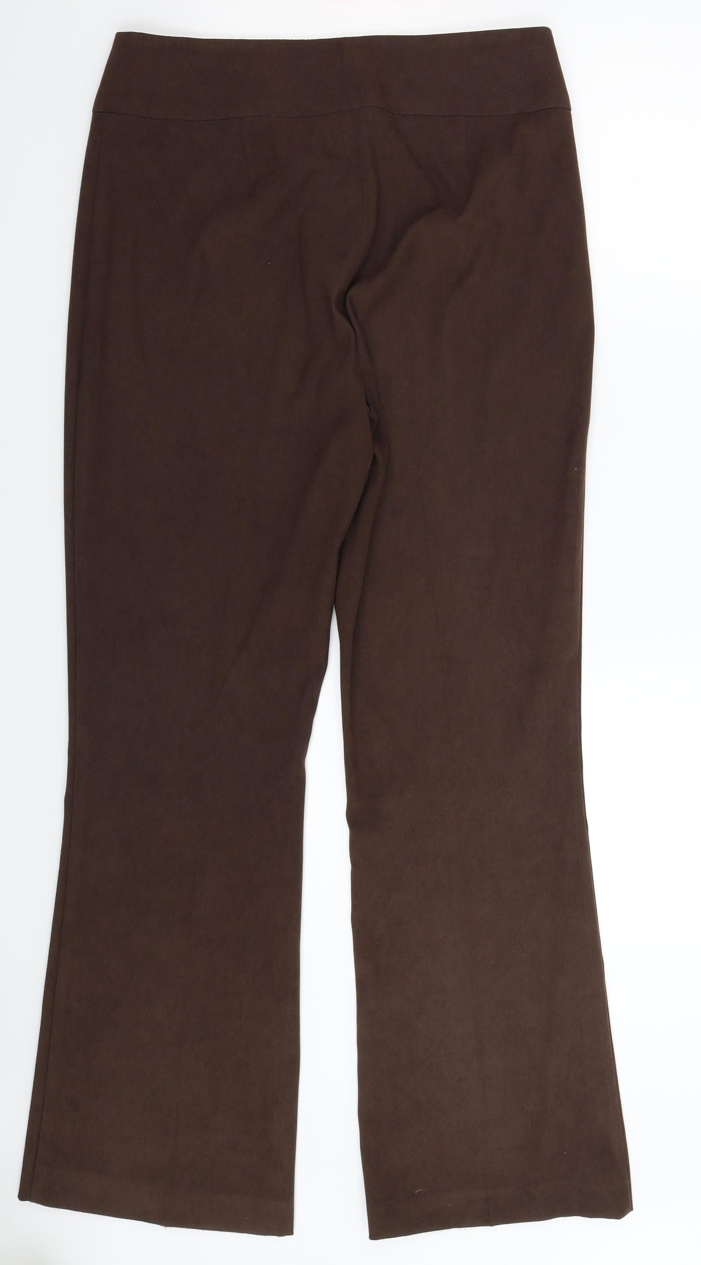 AMARANTO Womens Grey   Trousers  Size 12 L32 in