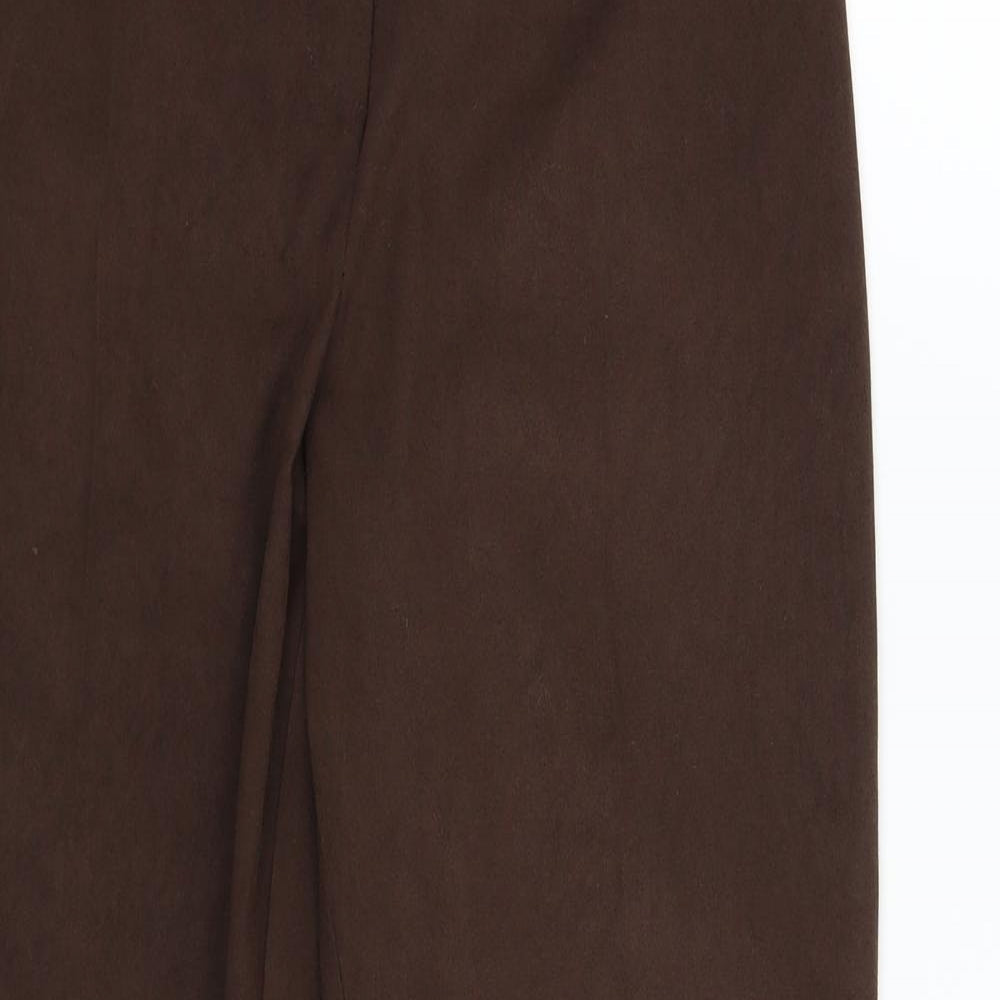 AMARANTO Womens Grey   Trousers  Size 12 L32 in