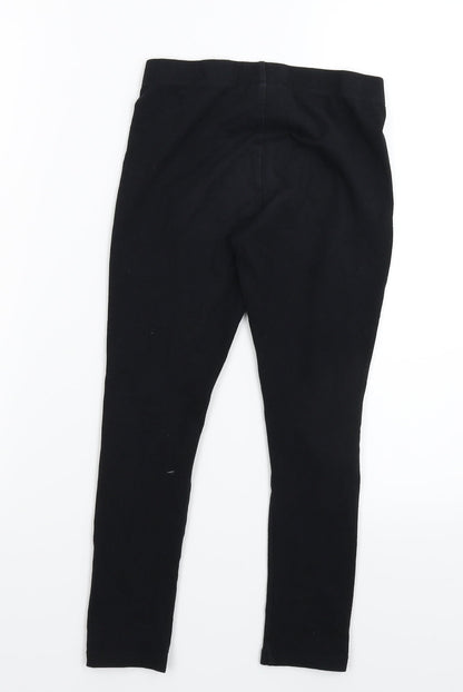NEXT Girls Black   Jegging Trousers Size 9 Years - Legging