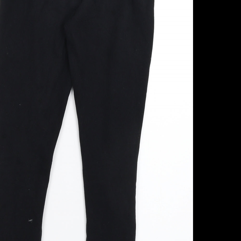 NEXT Girls Black   Jegging Trousers Size 9 Years - Legging