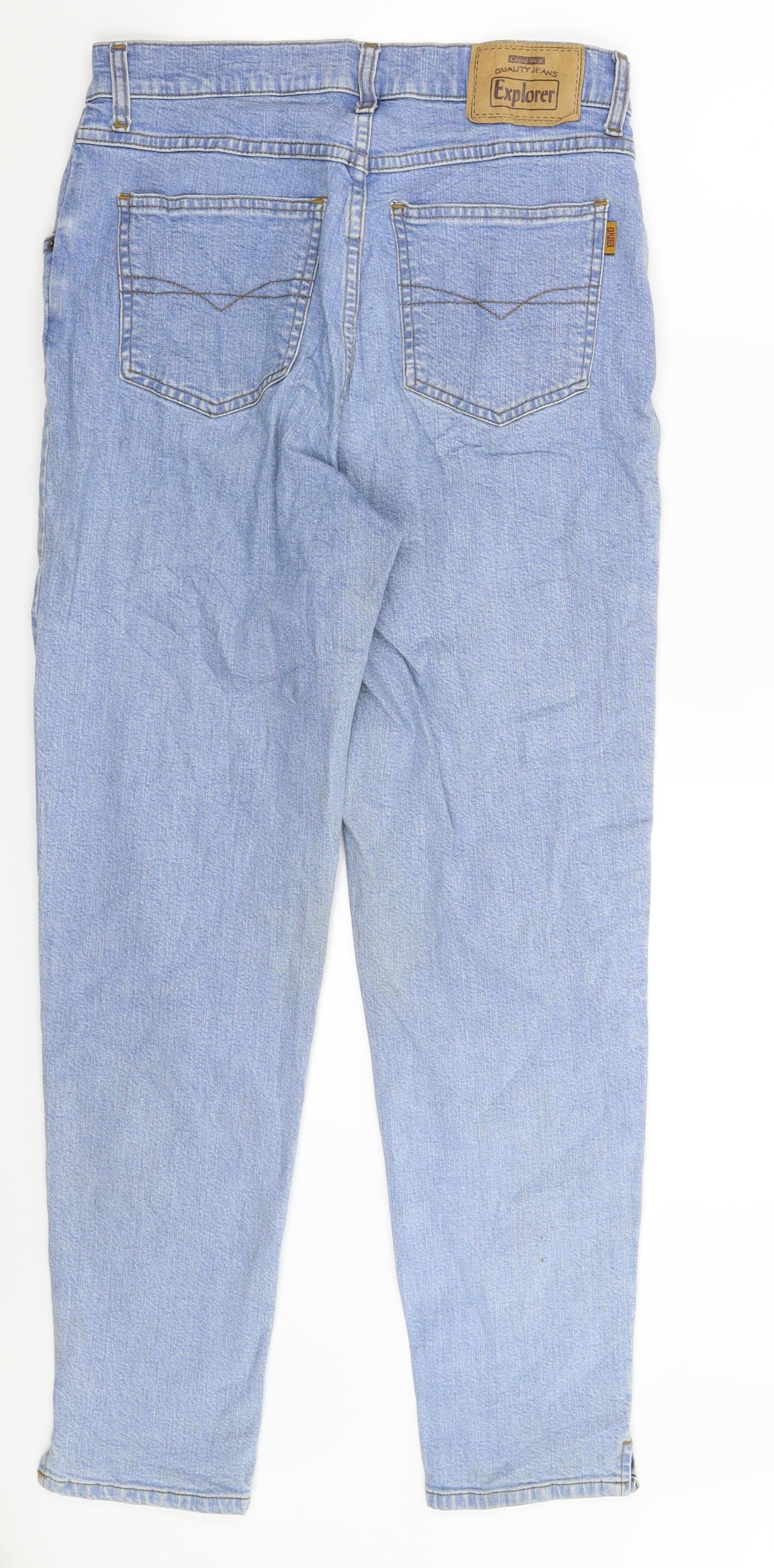 Explorer Womens Blue  Denim Skinny Jeans Size 30 in L28 in