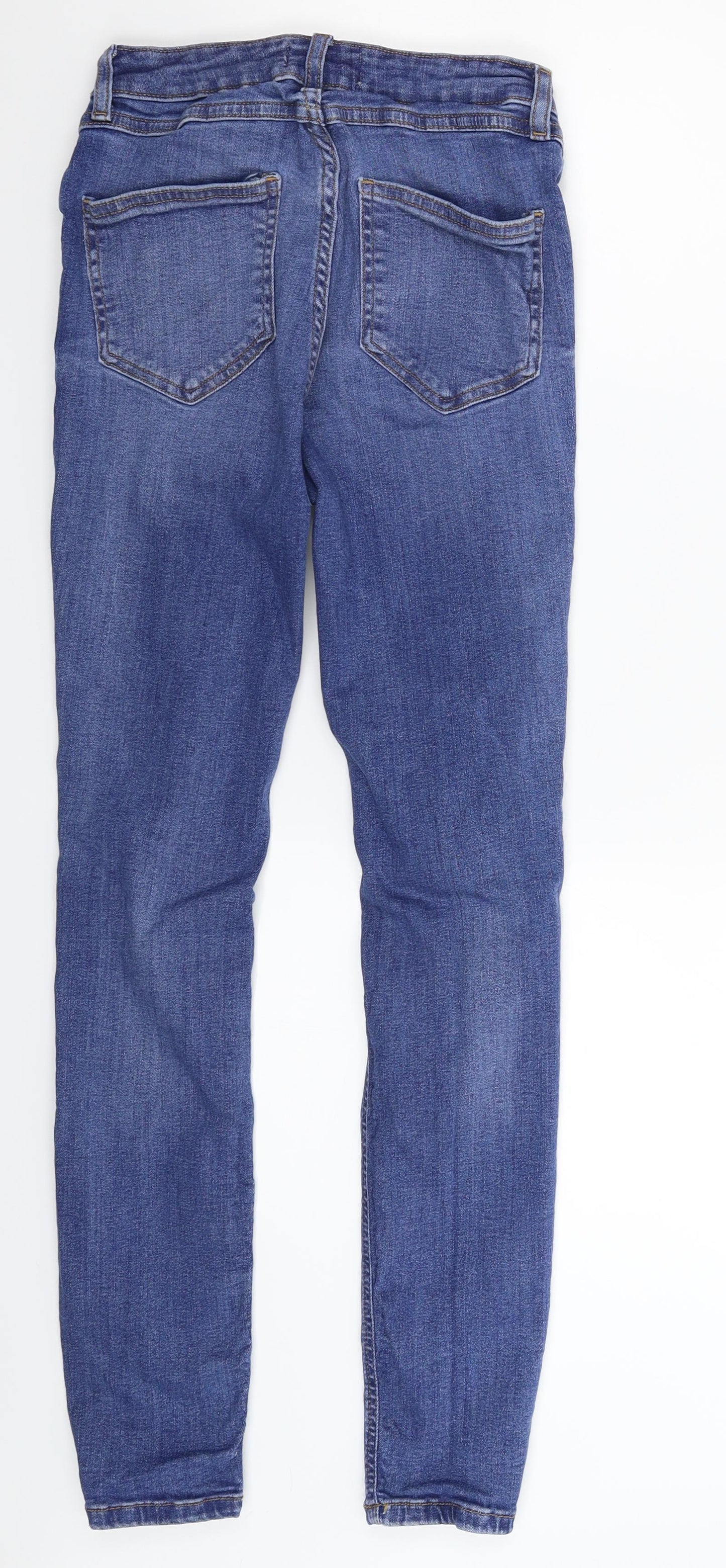 Denim Co Womens Blue  Denim Skinny Jeans Size 10 L27 in