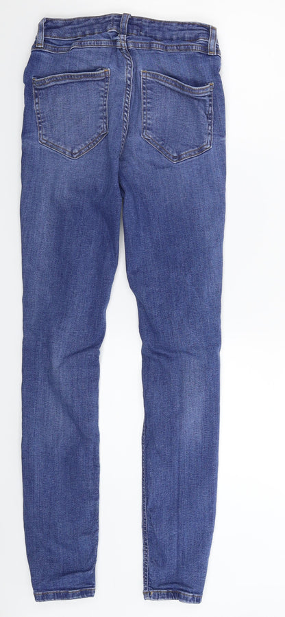 Denim Co Womens Blue  Denim Skinny Jeans Size 10 L27 in