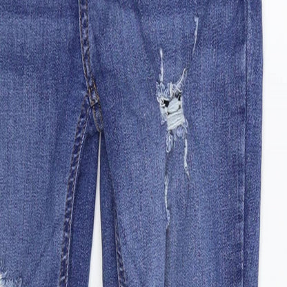 Denim Co Womens Blue  Denim Skinny Jeans Size 10 L27 in