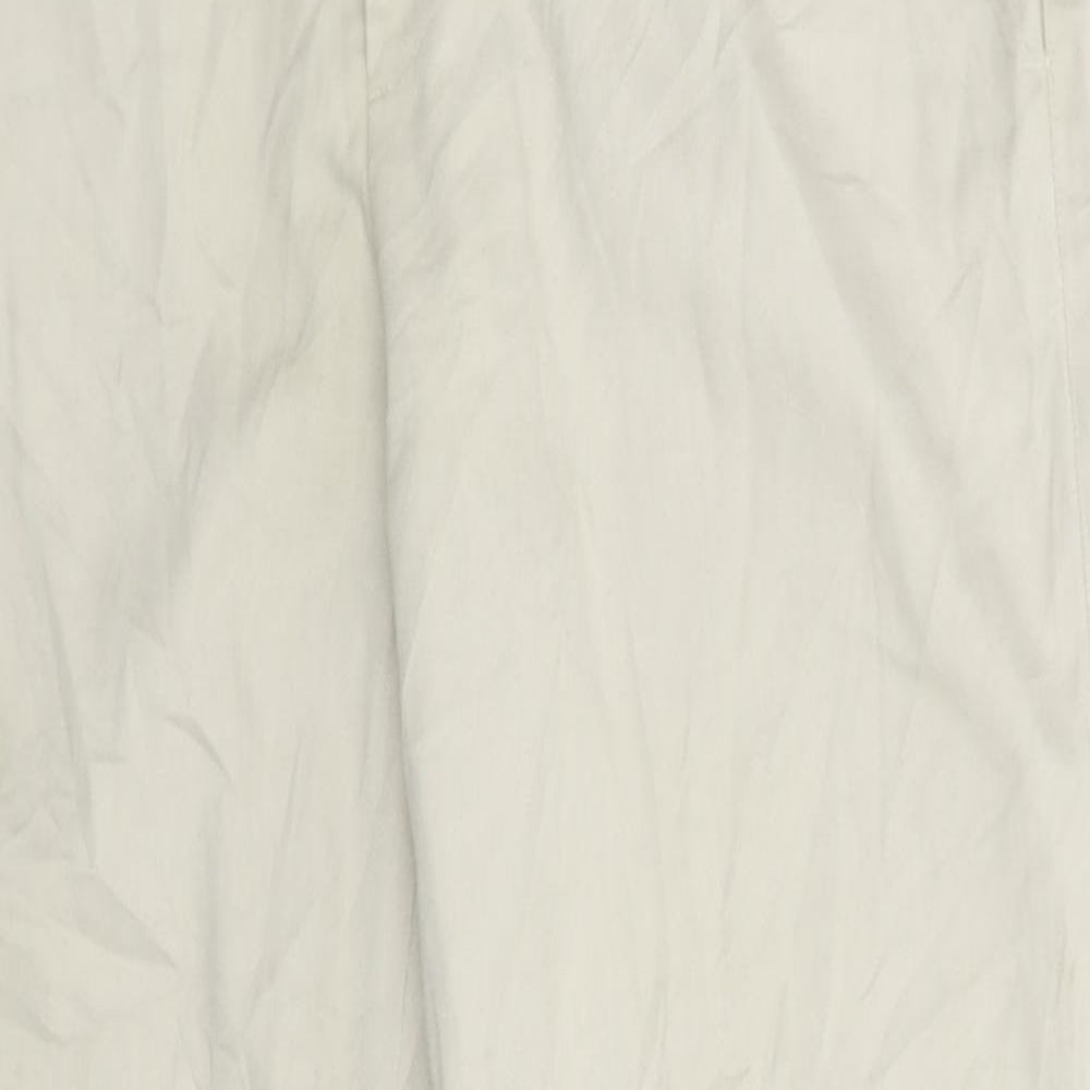 Womens UK Size 32 in Preworn Regular Fit  Beige Trousers