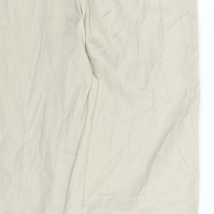 Womens UK Size 32 in Preworn Regular Fit  Beige Trousers
