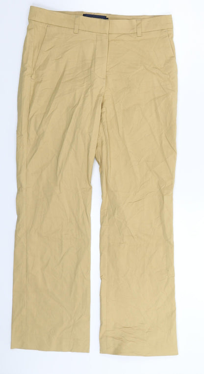 Stockholm Womens Beige   Chino Trousers Size 28 in L25 in