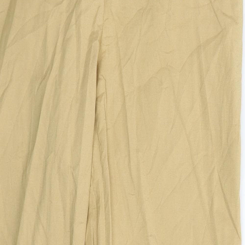 Stockholm Womens Beige   Chino Trousers Size 28 in L25 in