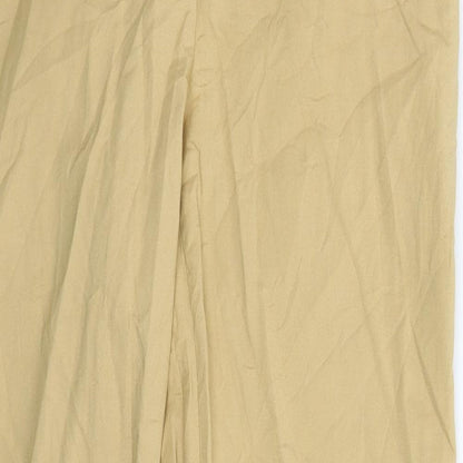Stockholm Womens Beige   Chino Trousers Size 28 in L25 in