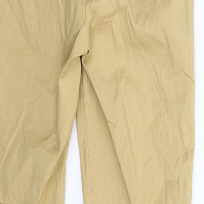 Stockholm Womens Beige   Chino Trousers Size 28 in L25 in