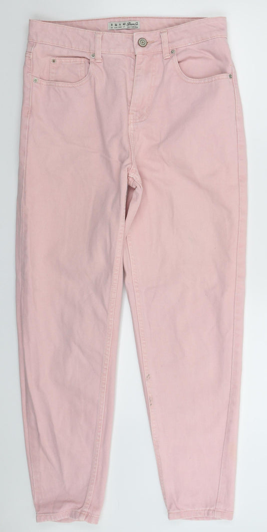 Denim Co Womens Pink  Denim Skinny Jeans Size 8 L27 in
