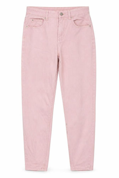 Womens UK Size 8 Denim Co Slim Fit Skinny Pink Jeans