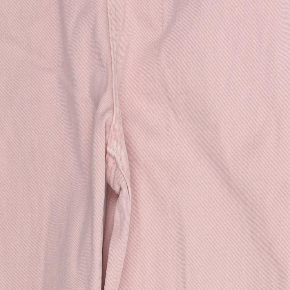 Denim Co Womens Pink  Denim Skinny Jeans Size 8 L27 in