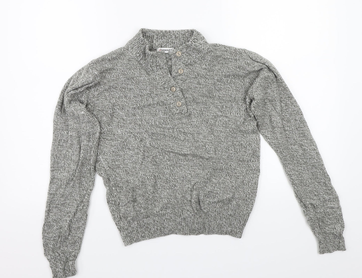 Damart Womens Grey   Pullover Jumper Size 14