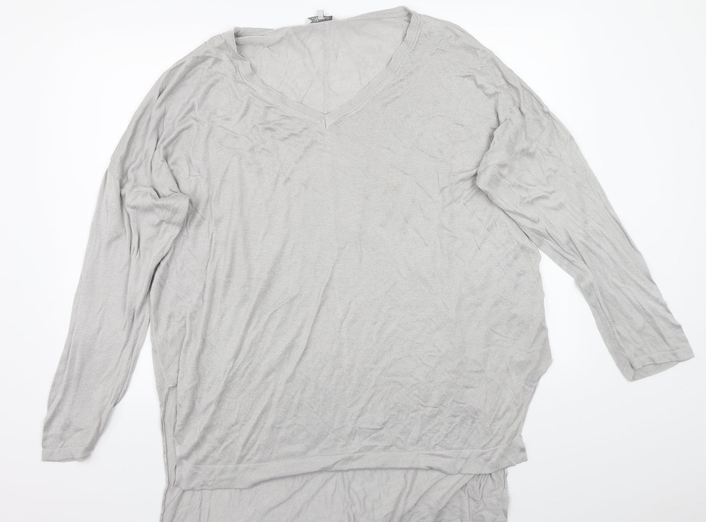 Peacocks Womens Grey   Pullover Jumper Size 22
