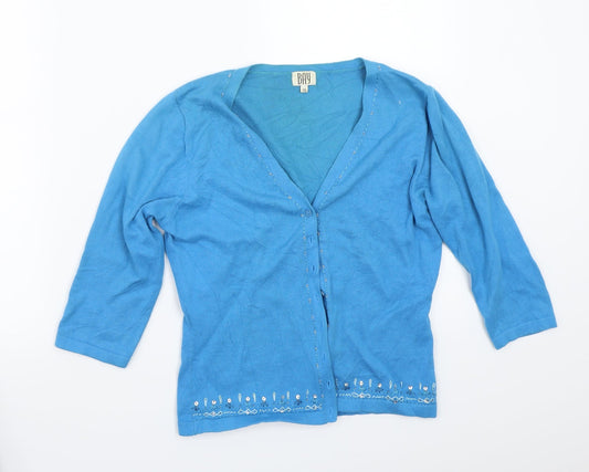 Bay Womens Blue   Pullover Jumper Size 10