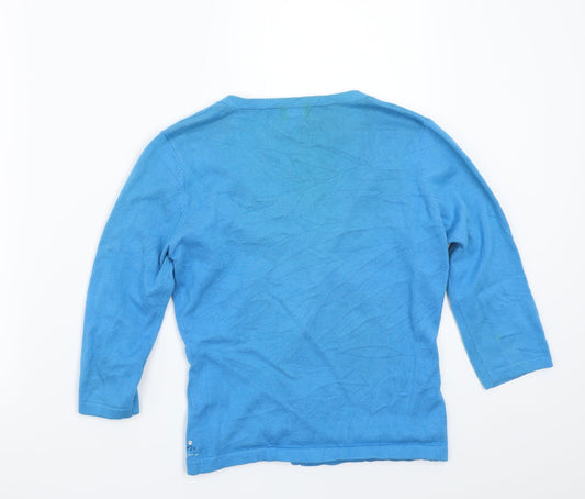 Bay Womens Blue   Pullover Jumper Size 10
