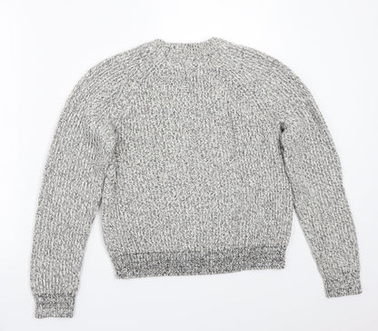 H&M Womens Grey   Pullover Jumper Size M