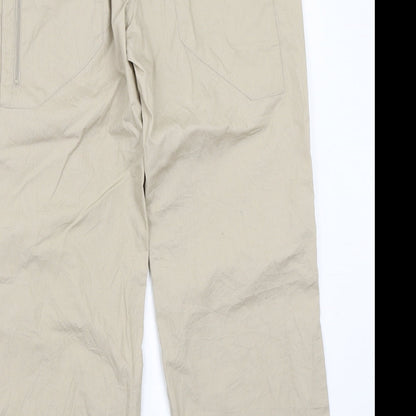 Womens UK Size 14 Joie de Vivre Regular Fit  Beige Trousers