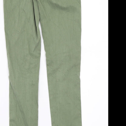 Mango Womens Green   Trousers  Size 34 L28 in