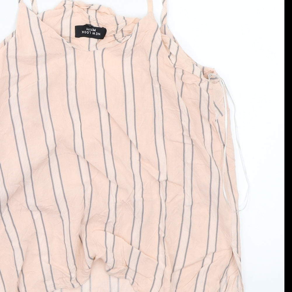 Womens UK Size 10 newlook Pink Basic Blouse