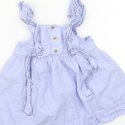 Zara Girls Blue   Basic T-Shirt Size 2 Years