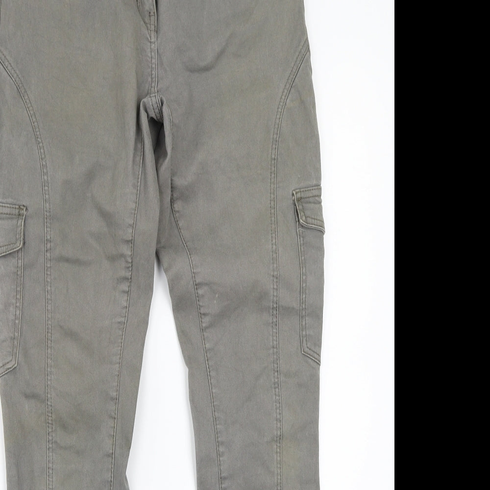 Womens UK Size 42 Gina Regular Fit Straight Grey Jeans