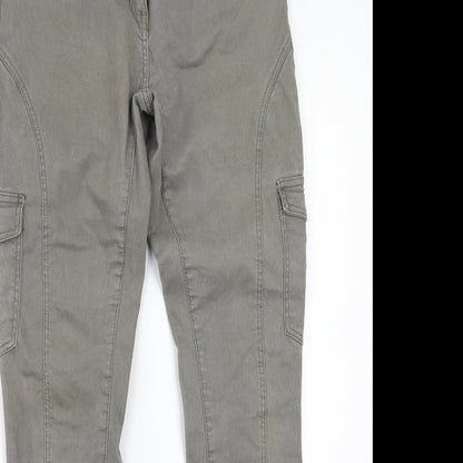 Womens UK Size 42 Gina Regular Fit Straight Grey Jeans