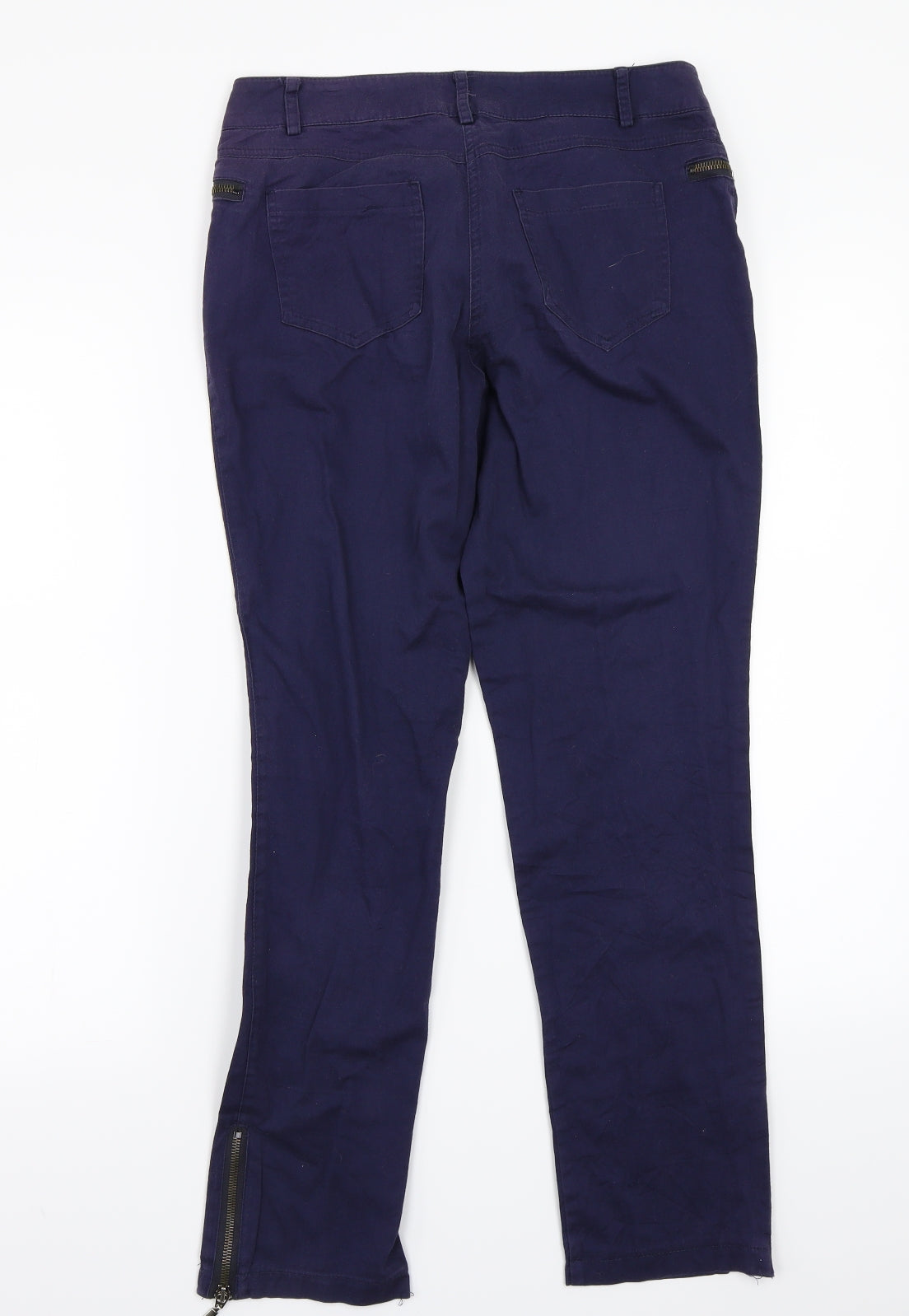 oltre Womens Blue   Straight Jeans Size 10 L26 in