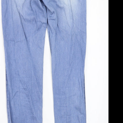 tattum Womens Blue   Trousers  Size 38 L20 in
