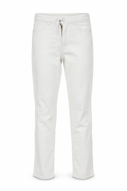 Womens UK Size 10 NEXT Regular Fit Straight White Jeans