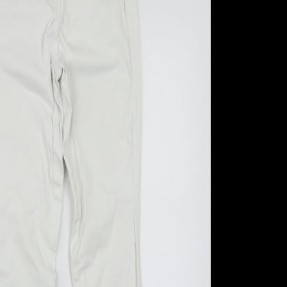 NEXT Womens White   Straight Jeans Size 10 L27 in