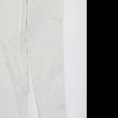 NEXT Womens White   Straight Jeans Size 10 L27 in