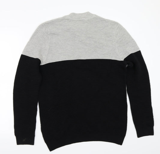 Topman Mens Grey   Pullover Jumper Size M