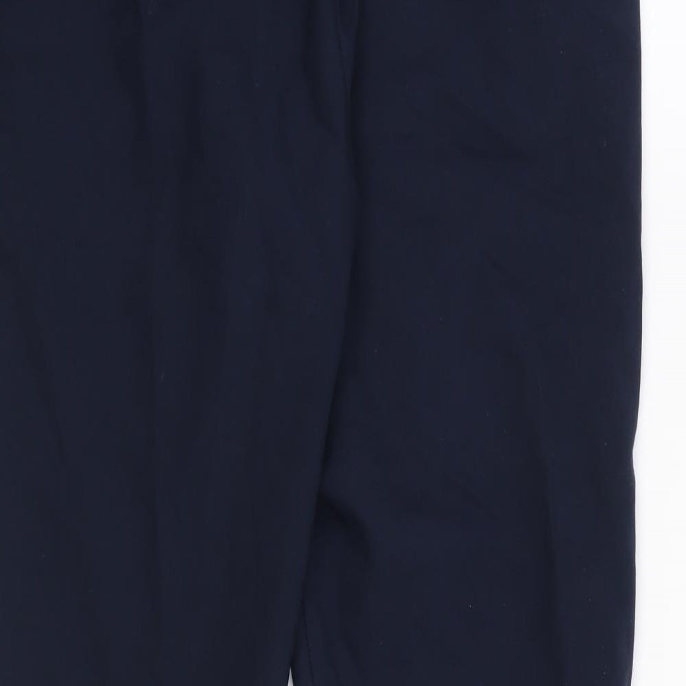 Womens UK Size 8 H&M Relaxed Fit  Blue Trousers