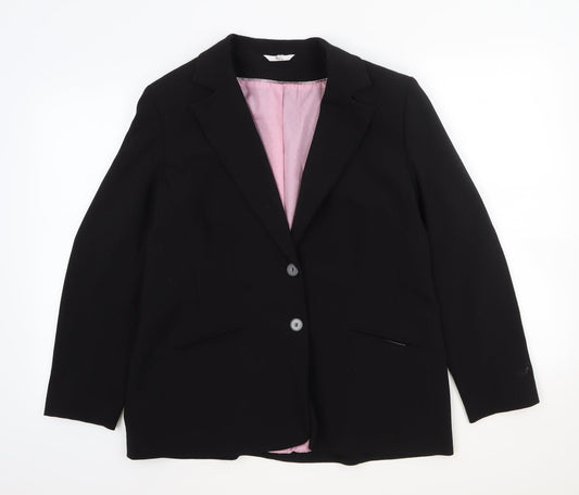 Klass Womens Black   Jacket Blazer Size 40